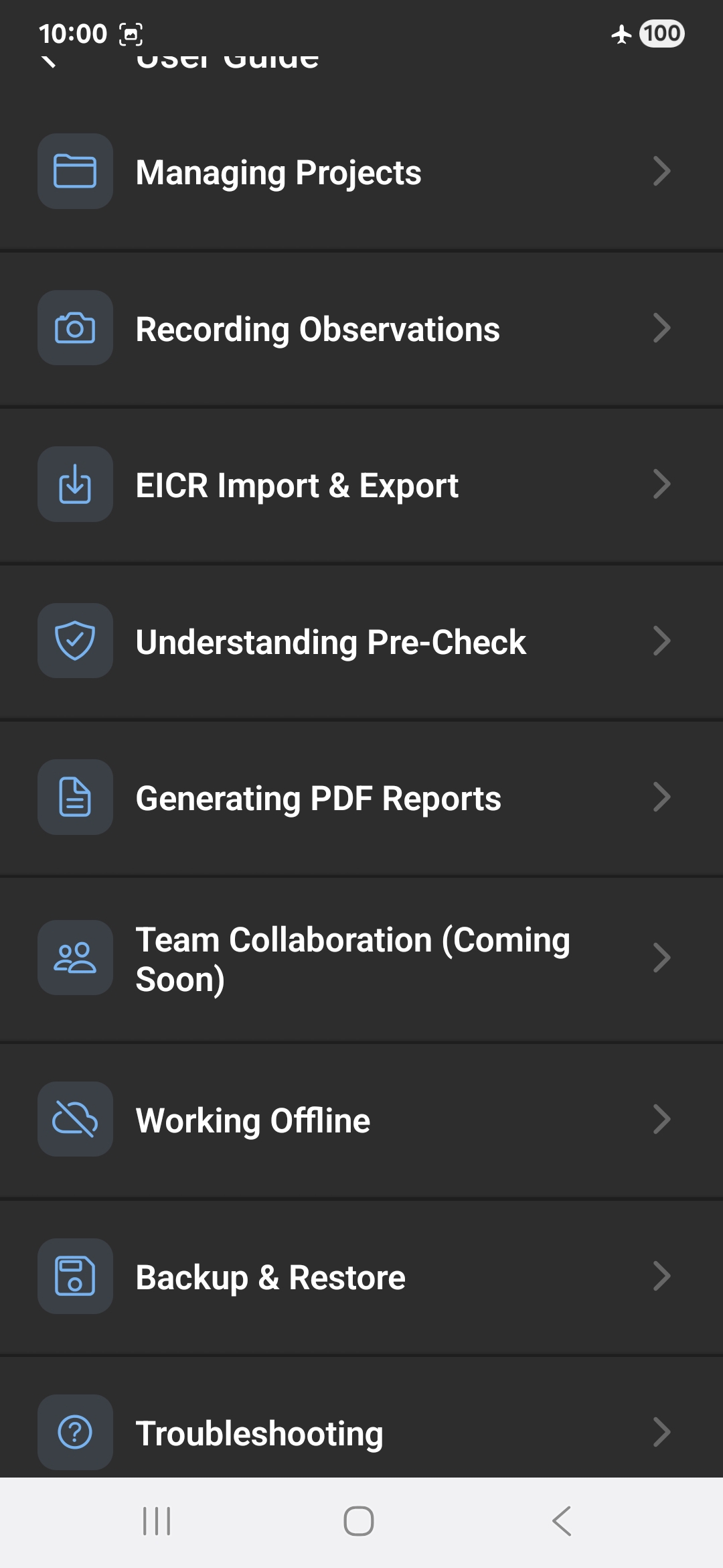 ElecSnap GBR App Screenshot 3